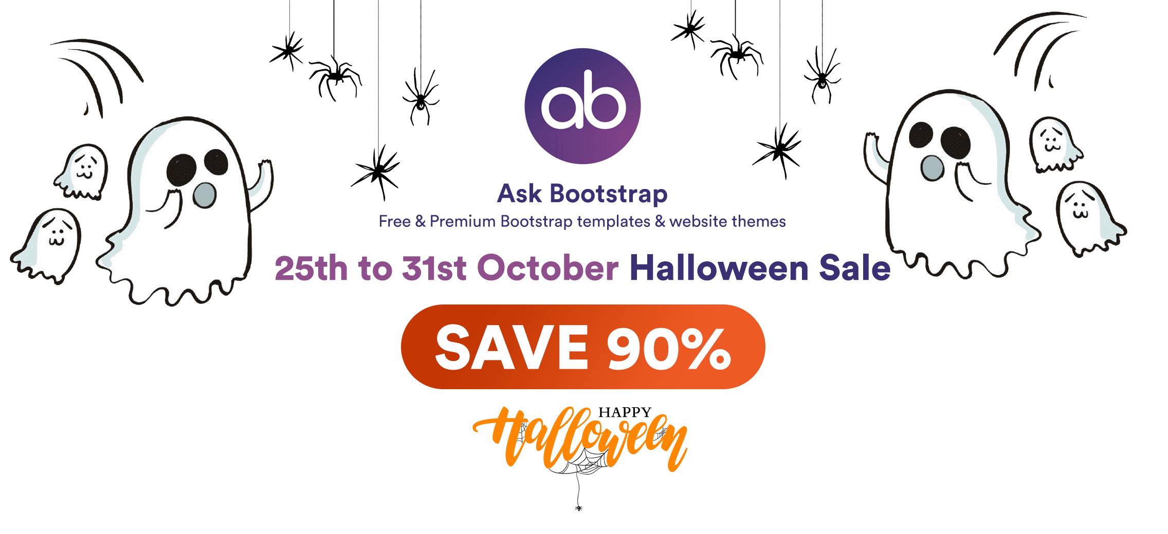 25th to 31st October Halloween Sale