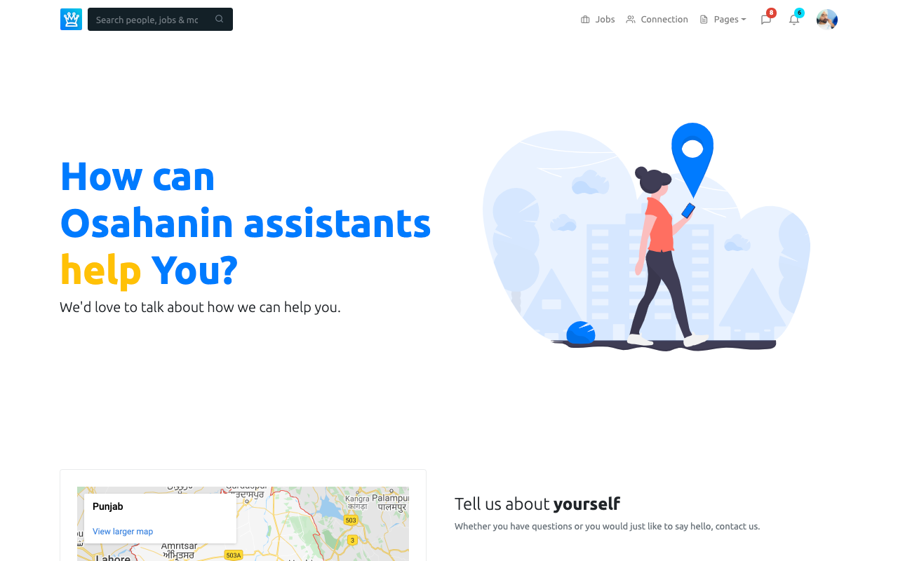 Olink - Job Portal & Social Network HTML - Light Template