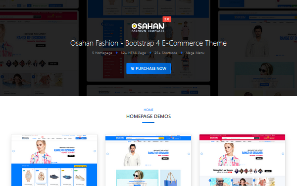 Osahan Fashion - Bootstrap 4 Template