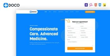 Doco - Medical Clinic & Hospital Bootstrap Template