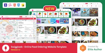 Swiggiweb - Online Food Ordering Website Template
