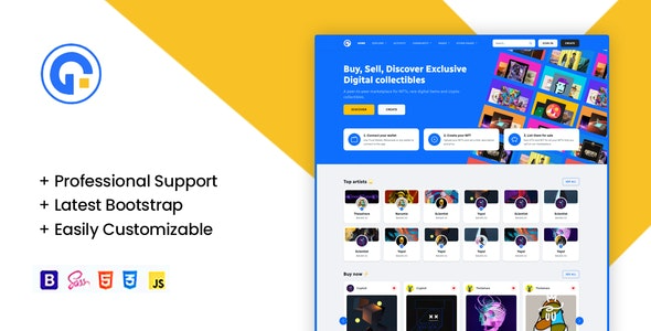 hr-27_template_preview.__large_prev Gonft - NFT Marketplace Bootstrap Template