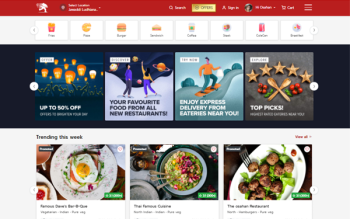 Foodride - Online Food Ordering Template